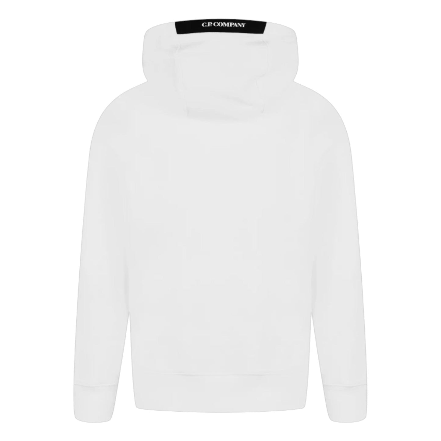 C.P. Company Diagonal Raised Hoodie White