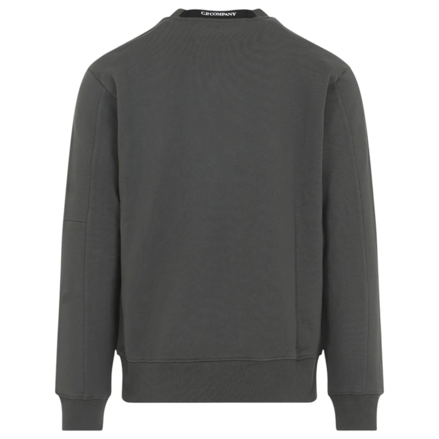 C.P. Company Diagonal Raised Gunmetal Grey Sweatshirt