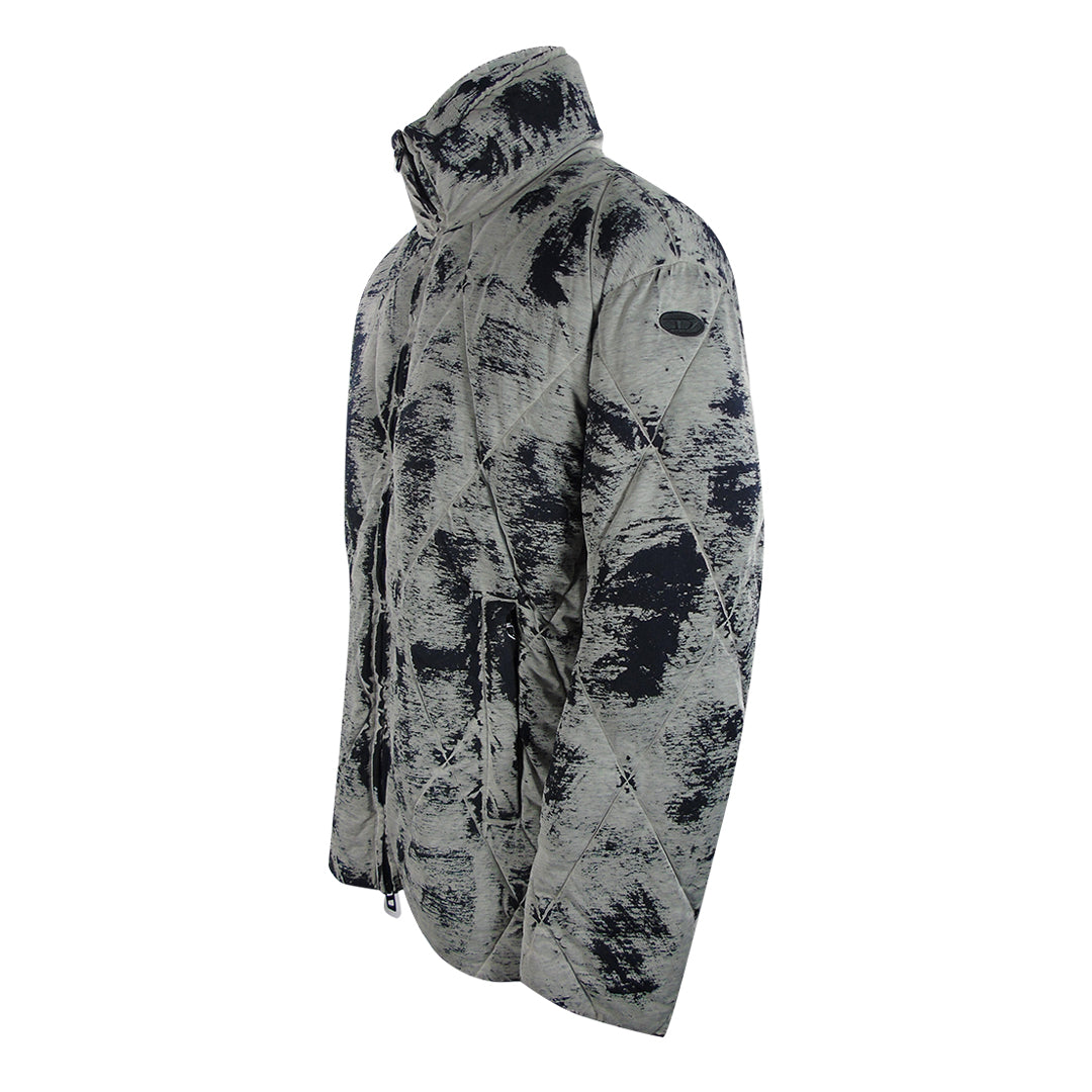 Diesel W Marcel 9Xx Black Winter Jackets Mens