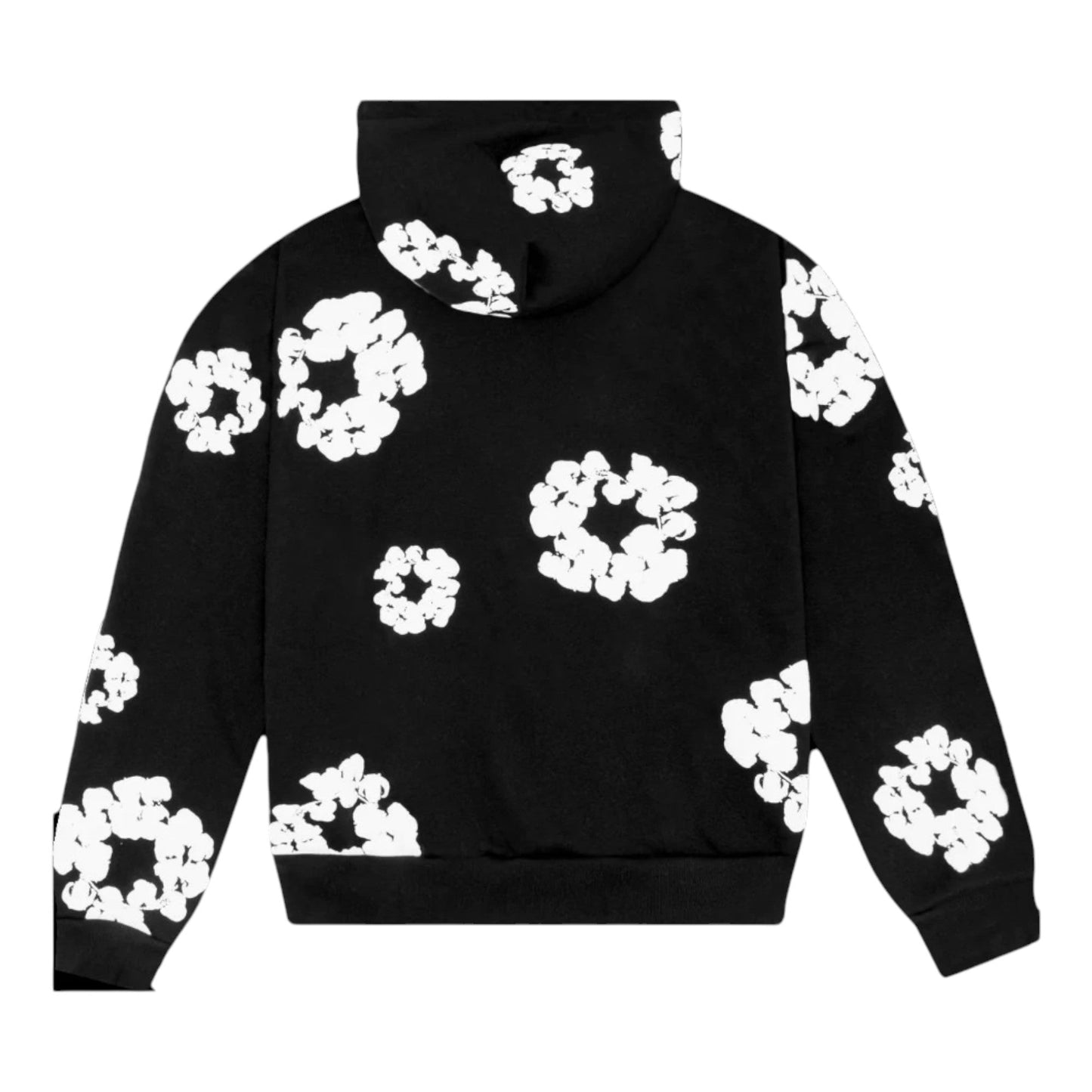 Denim Tears The Cotton Wreath Black Hoodie