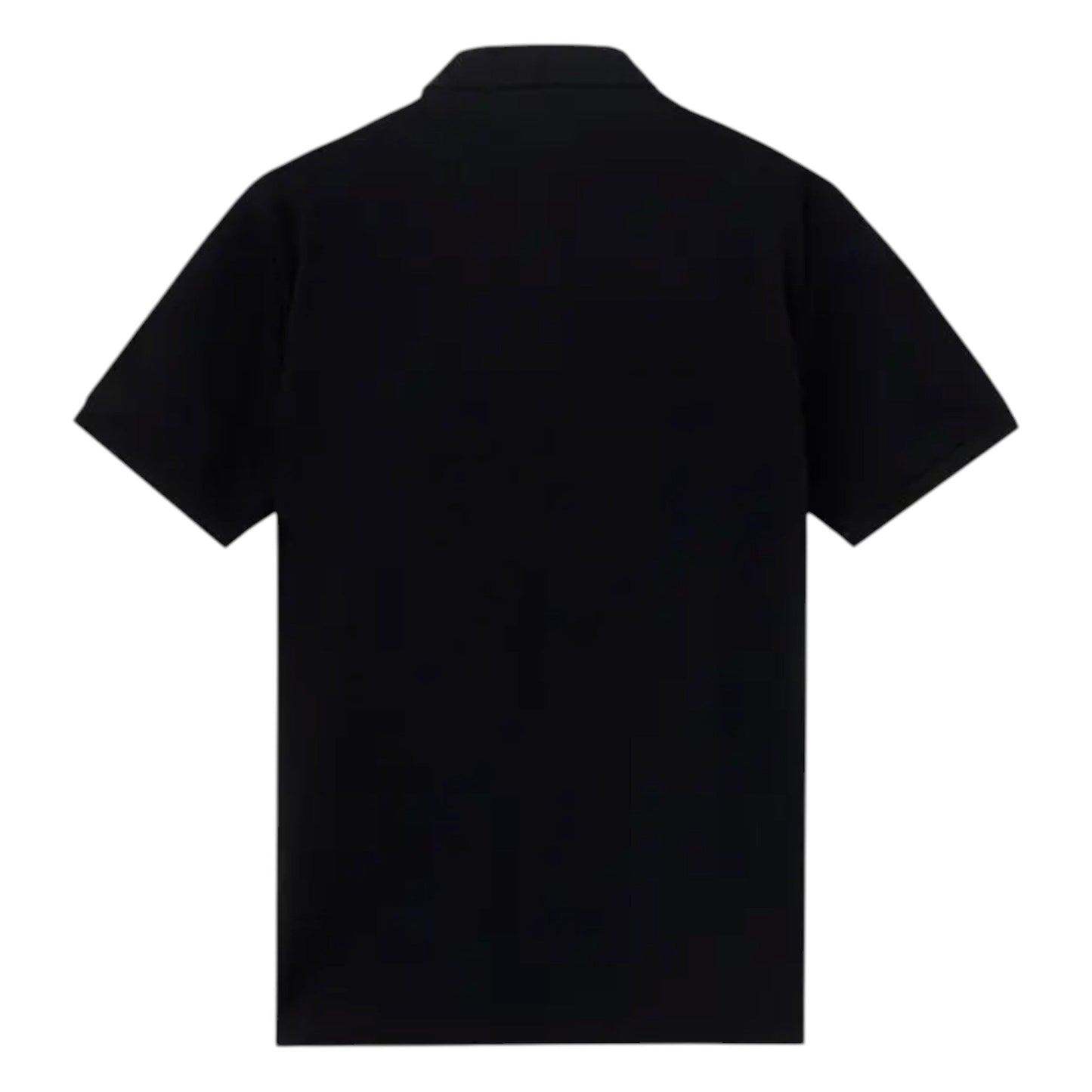 Stone Island Black Cotton Polo