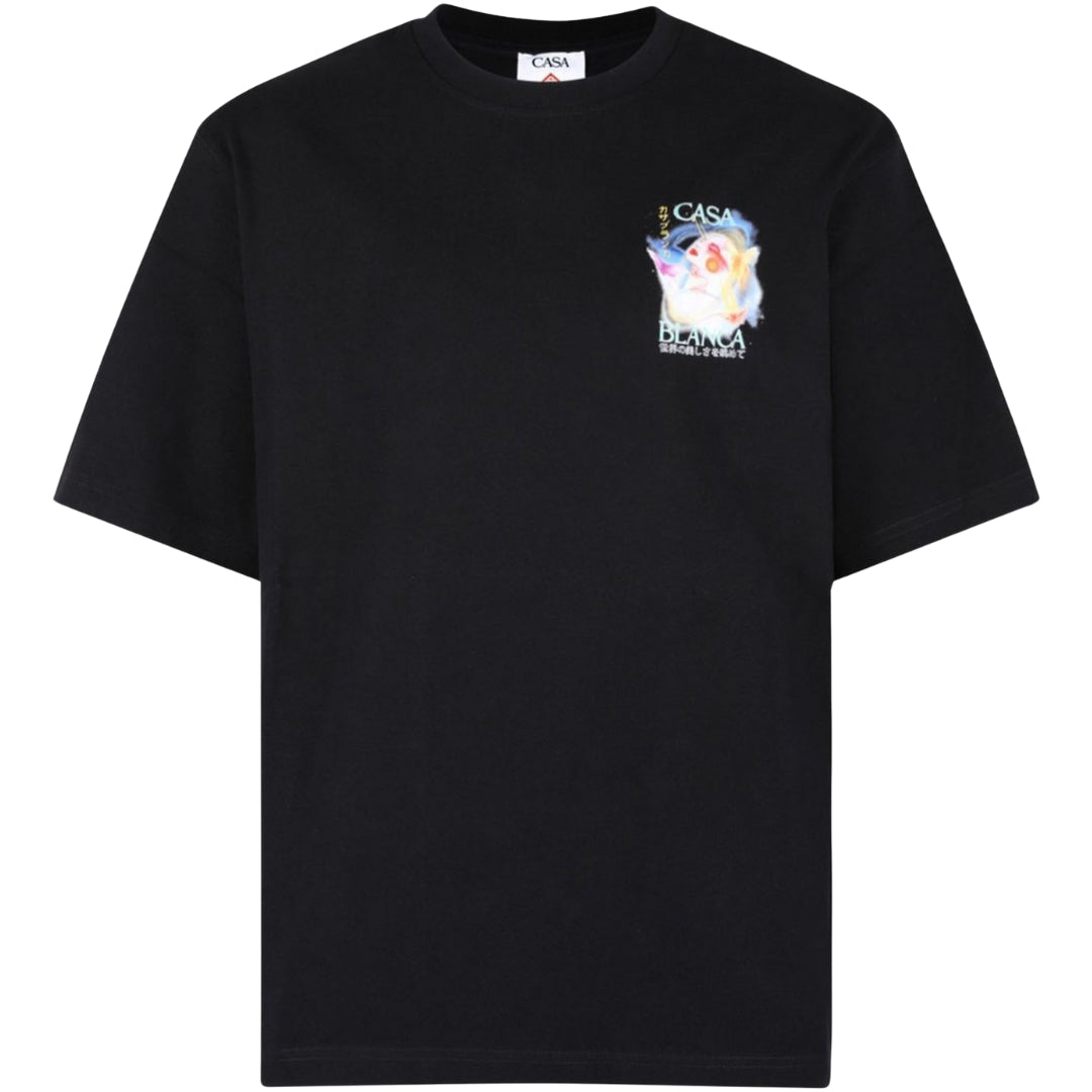Casablanca Galáctica Collection Black T-Shirt