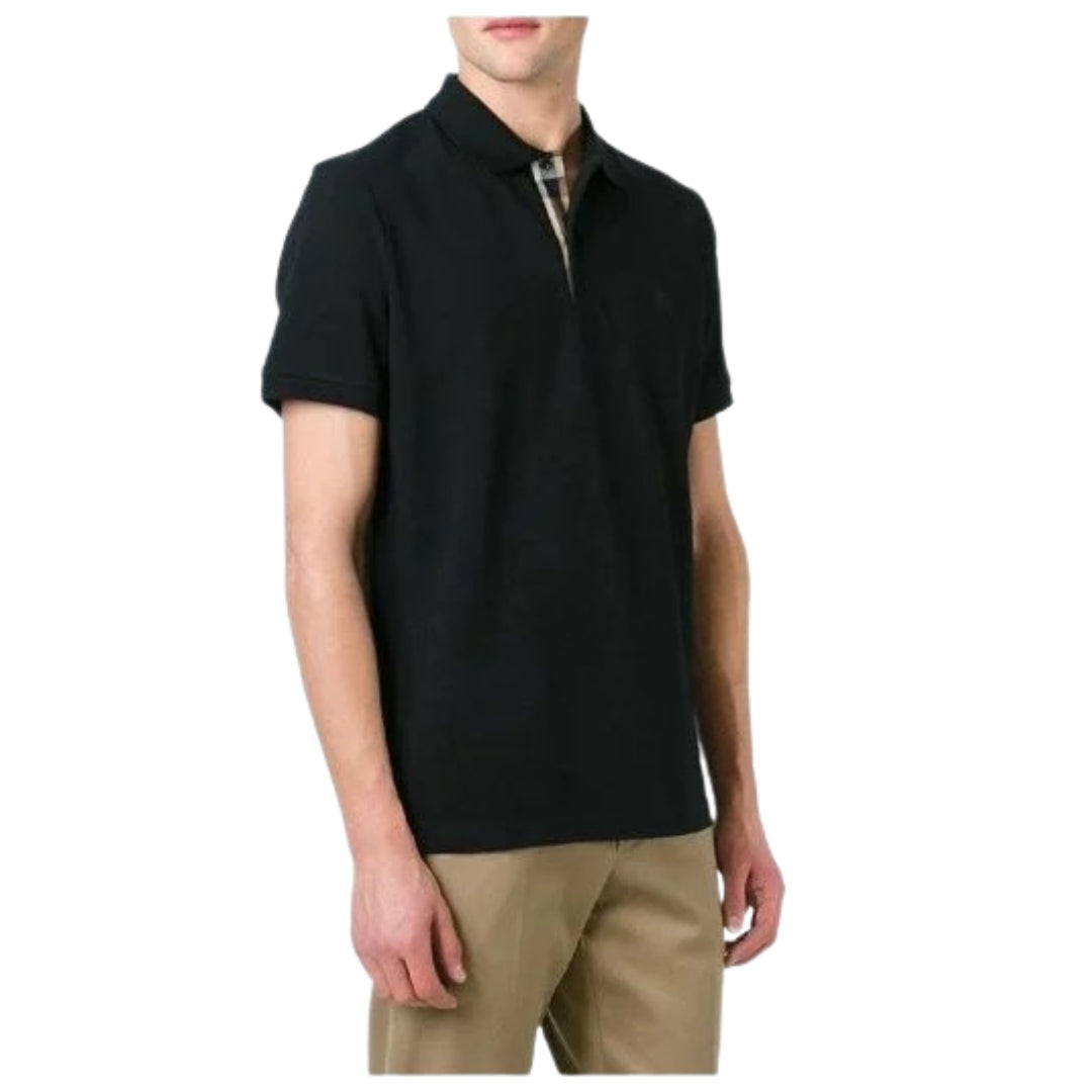 Burberry Eddie EKD Black Polo Shirt S