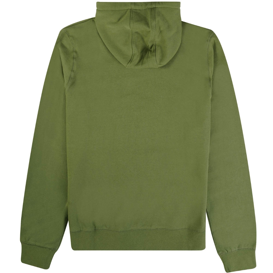 Aquascutum ACTIVE BIG LOGO HOODIE FW23 SW001 27 Green Hoodie Mens S