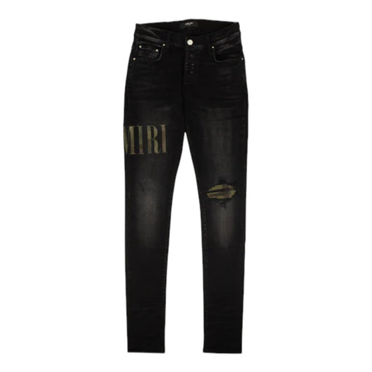 Amiri Core Applique Denim Skinny Jeans
