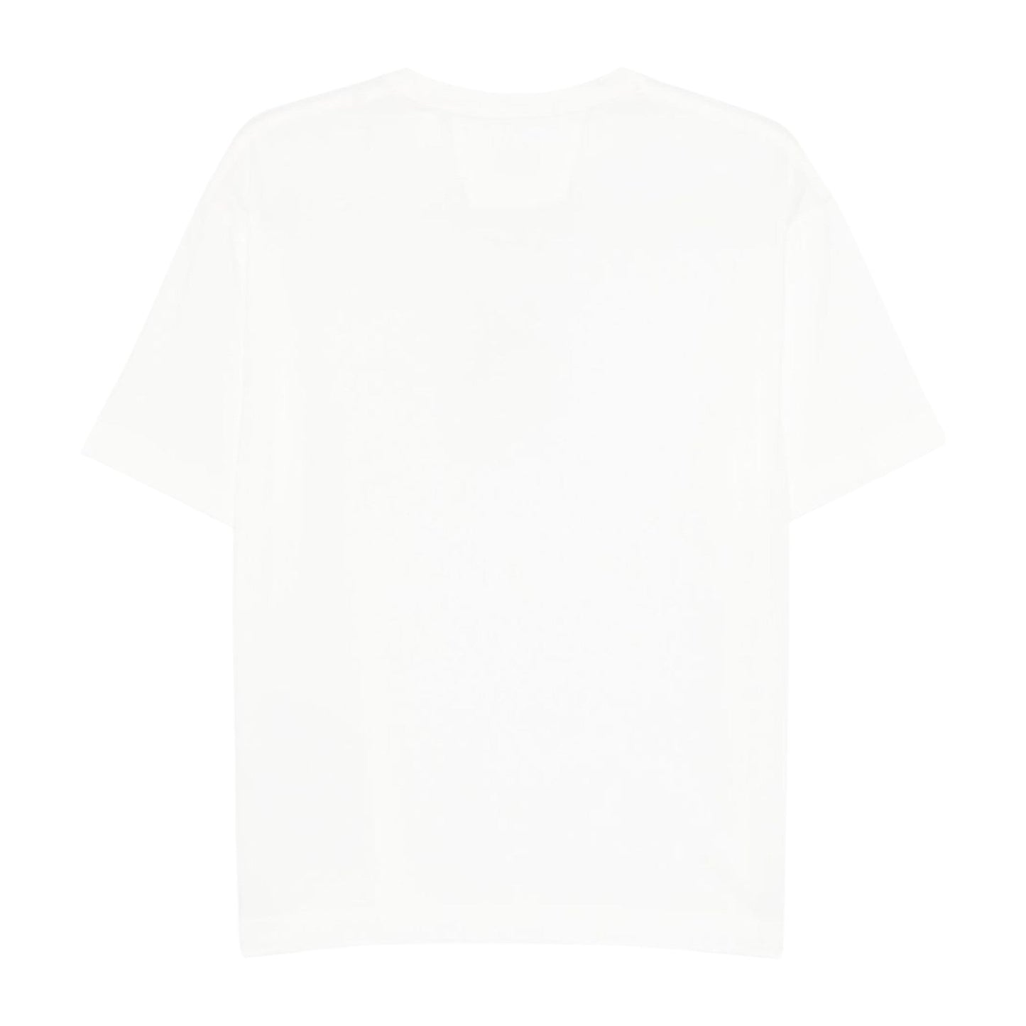C.P. Company 30/1 Vertical Logo White T-shirt