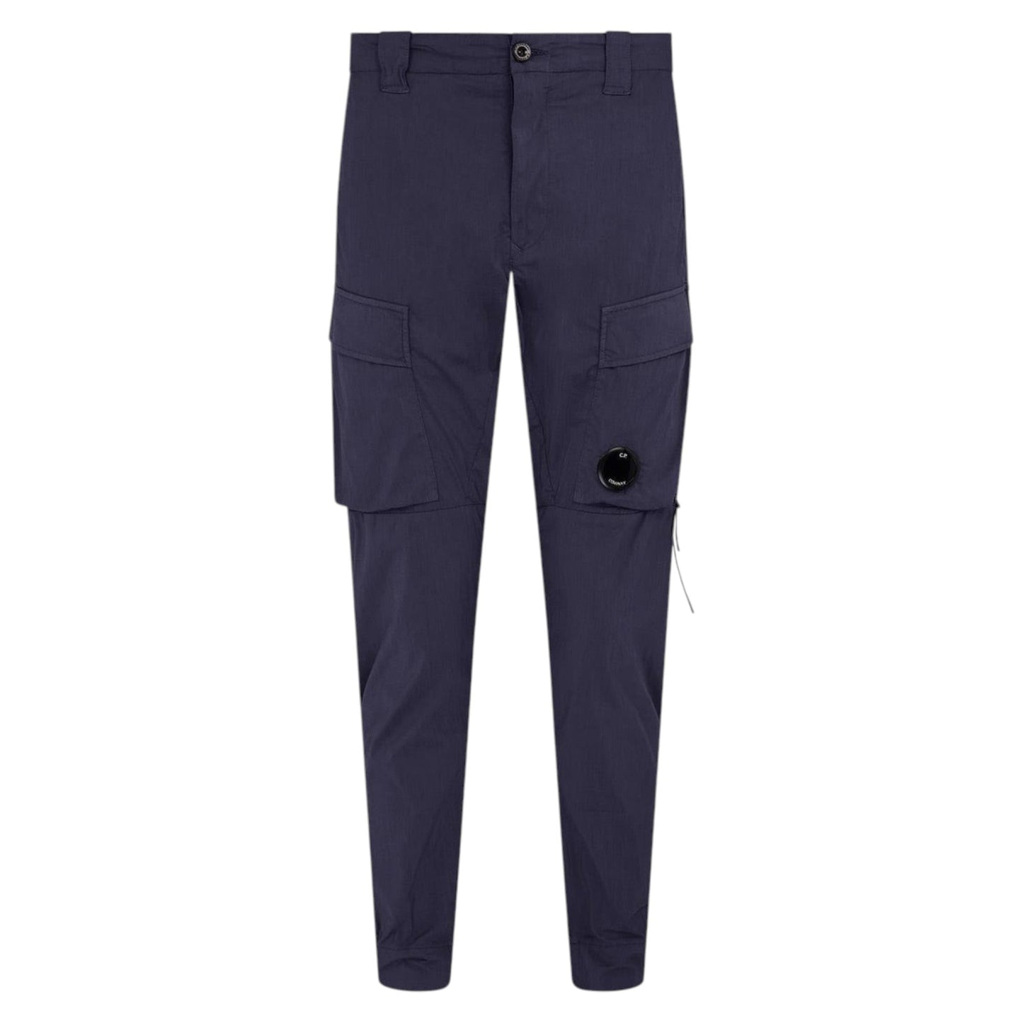 C.P. Company Stretch Satin Navy Cago Pants