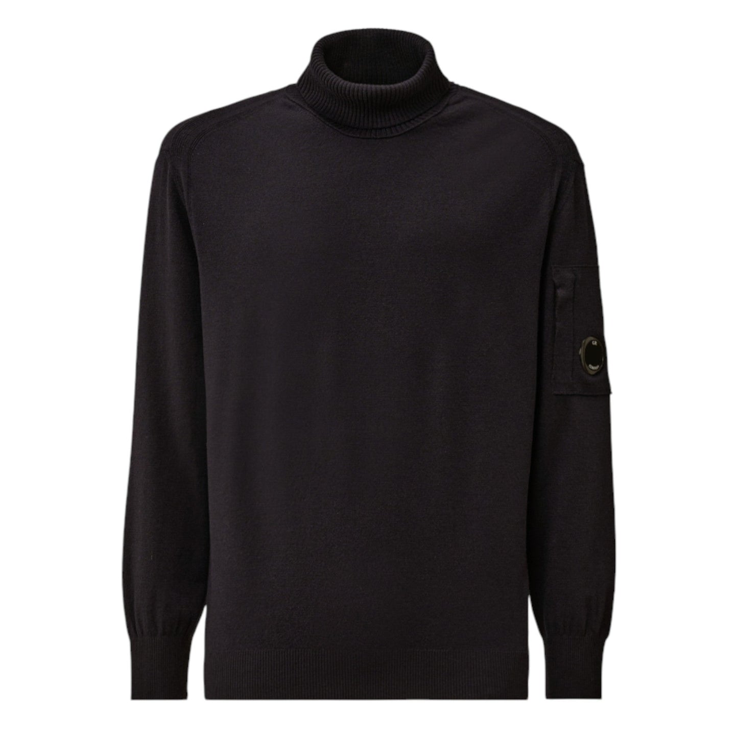 C.P. Company Merino Wool Turtleneck Navy Sweatshirt