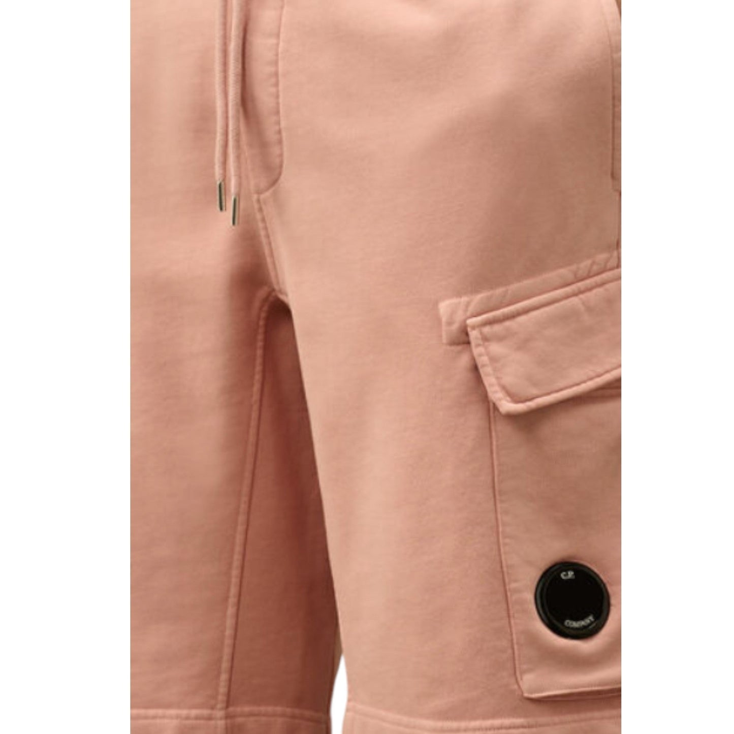C.P. Company Cotton Misty Rose Lens Shorts