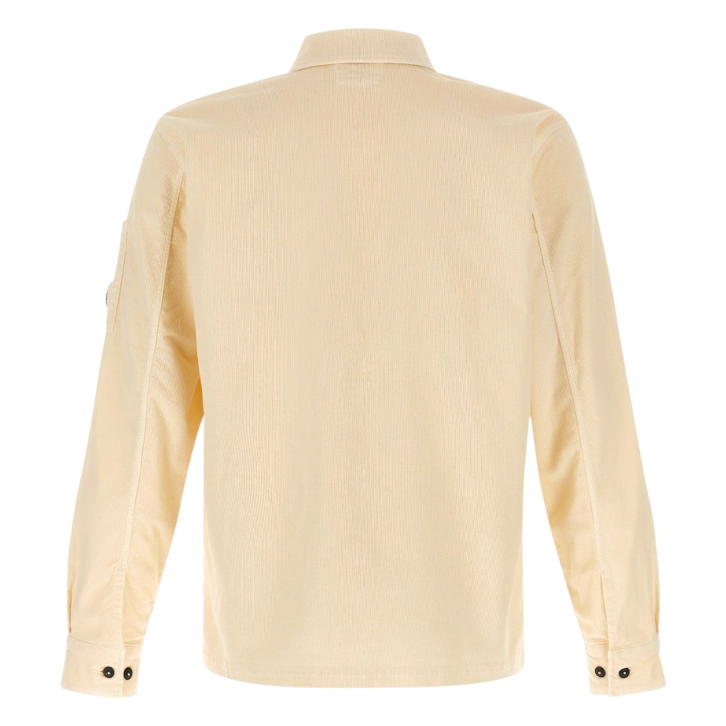 C.P. Company Corduroy Lens Button Beige Overshirt