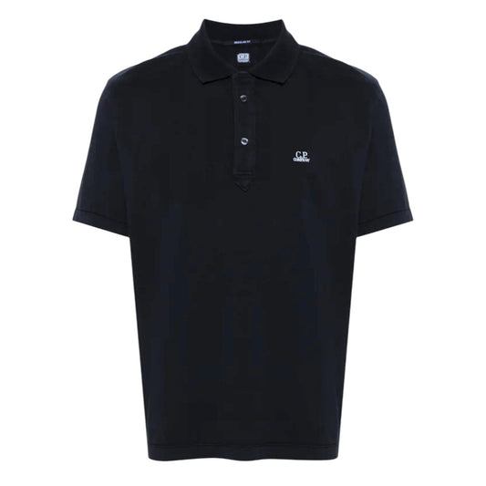 C.P Company Navy Polo Shirt
