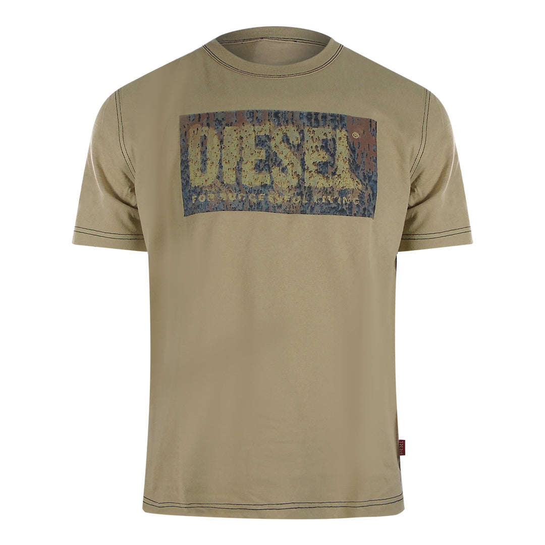 Diesel T Adjust Pelican T Shirts Mens