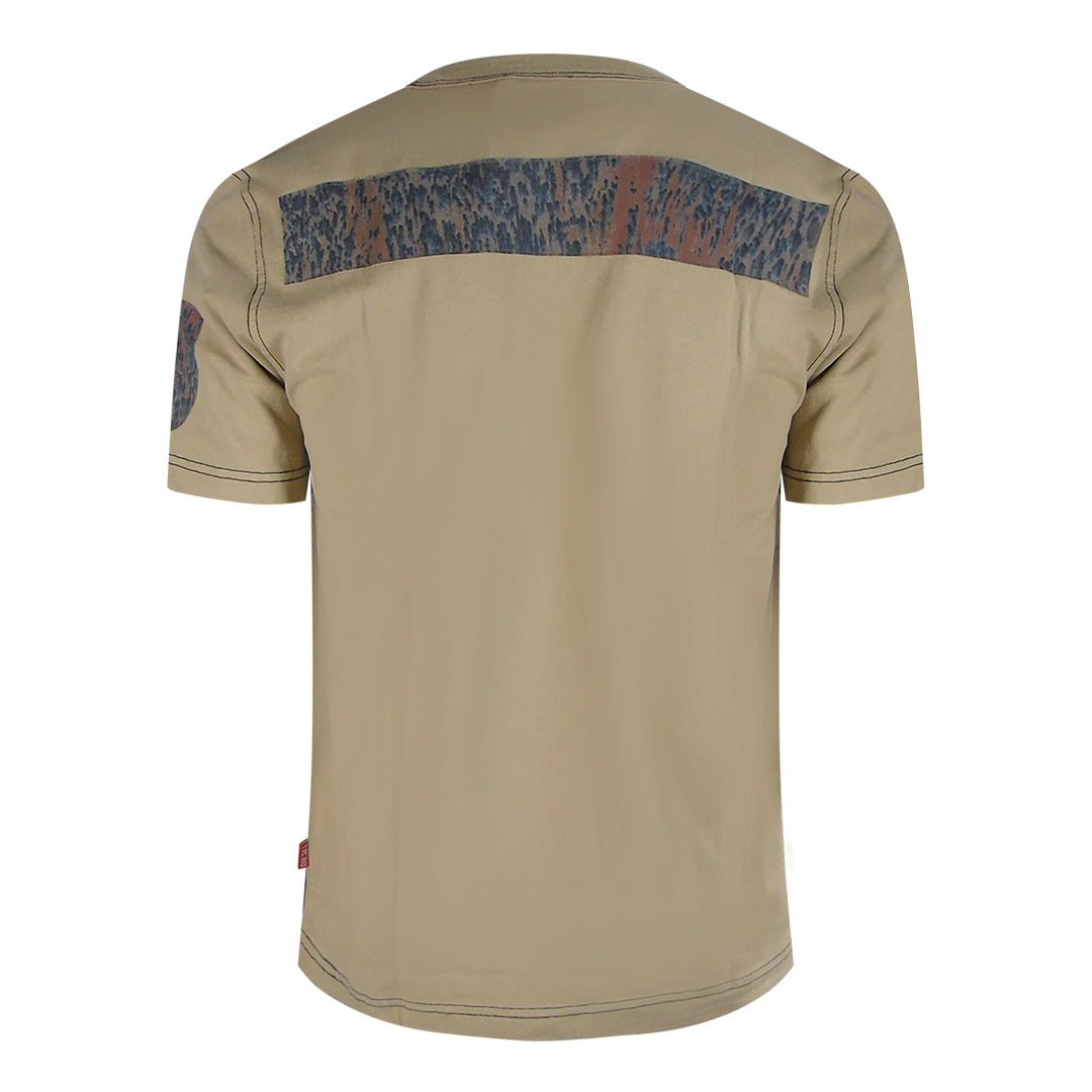 Diesel T Adjust Pelican T Shirts Mens