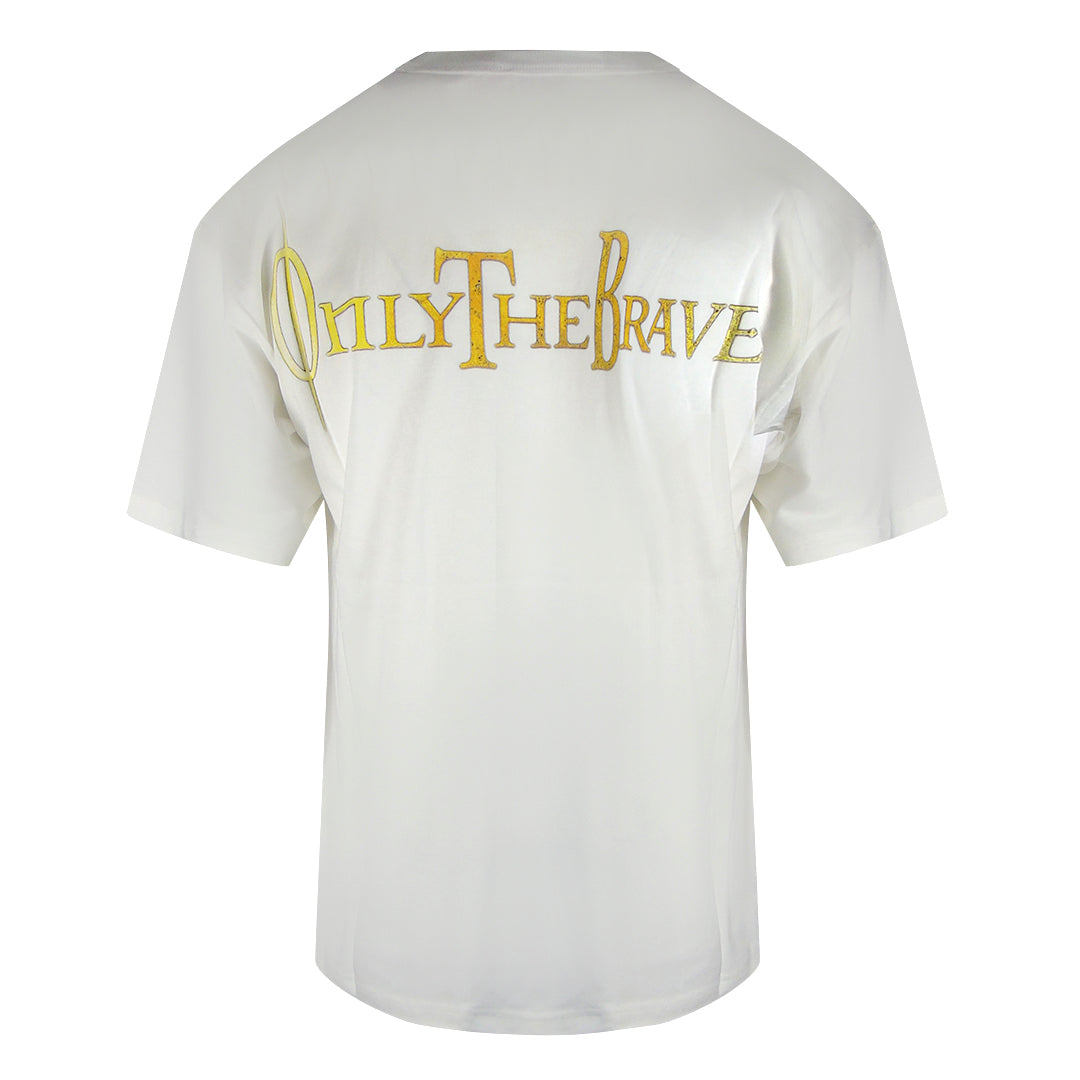 Diesel T Boxt Off White T Shirts Mens