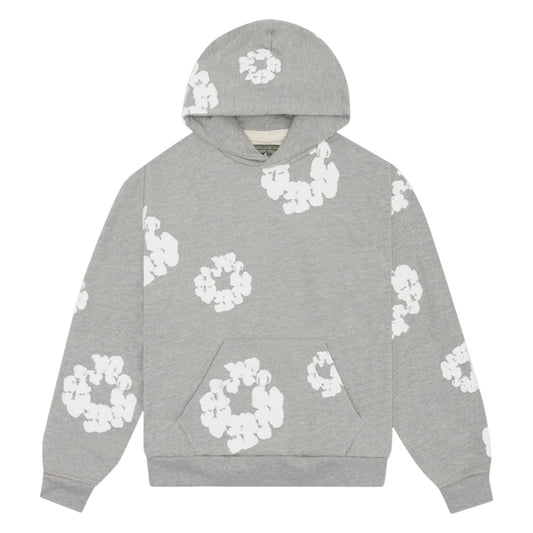 Denim Tears The Cotton Wreath Grey Hoodie