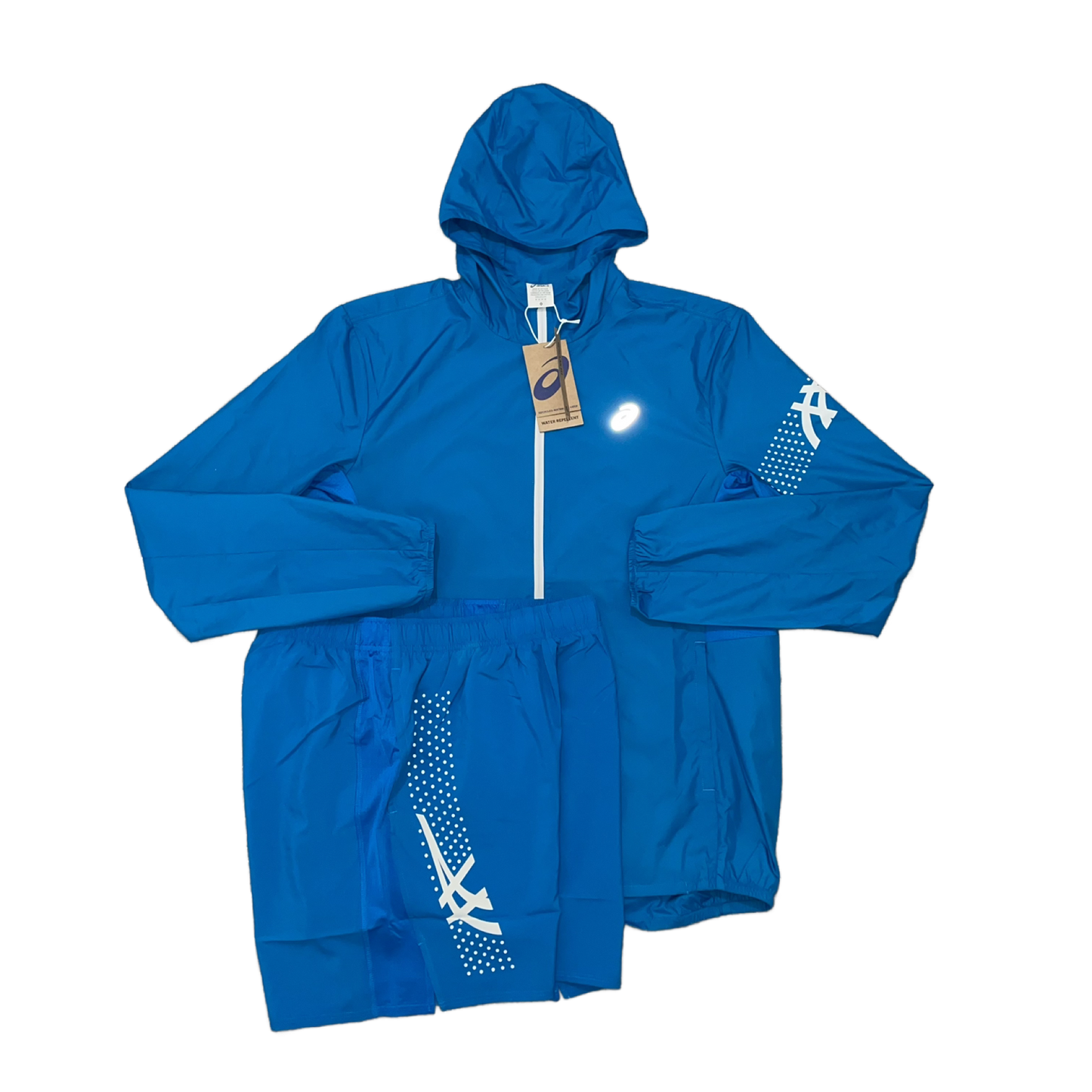 ASICS ICON JACKET SET - AEGEN BLUE