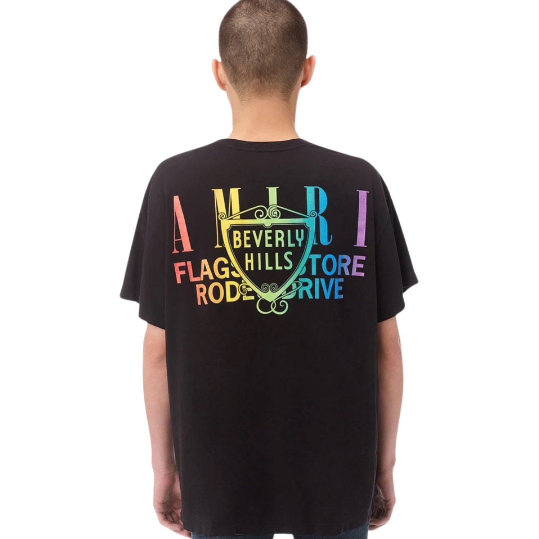 Amiri XO Beverly Hills Black T-Shirt S