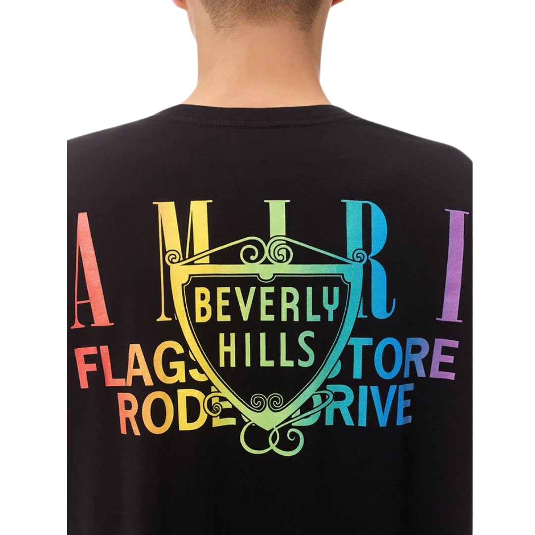Amiri XO Beverly Hills Black T-Shirt S