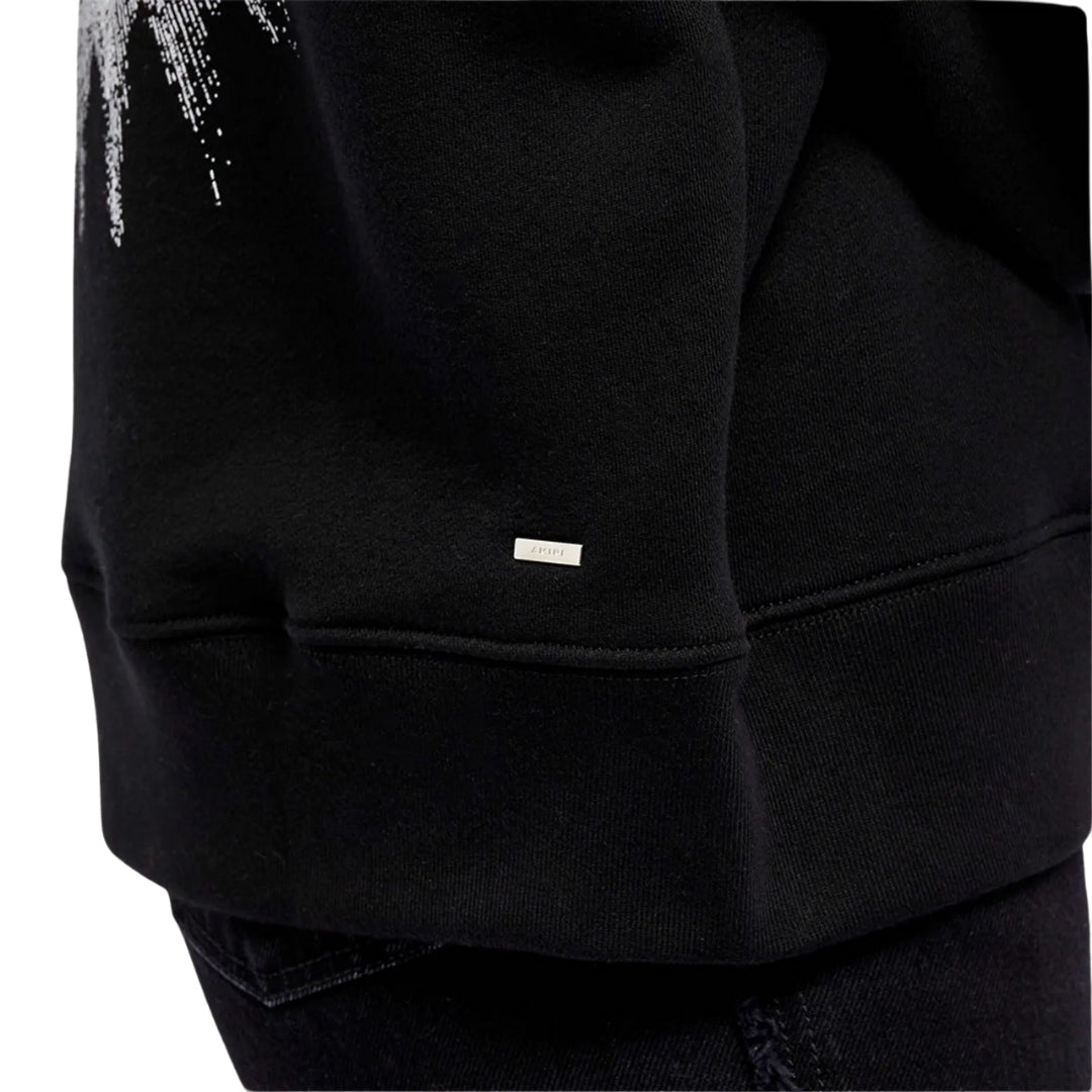 Amiri Sun Graphic On Back Black Sweatshirt XS