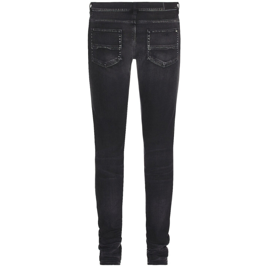 Amiri Slim Fit Thrasher Plus Aged Black Denim Jeans W30 L32 / 32L