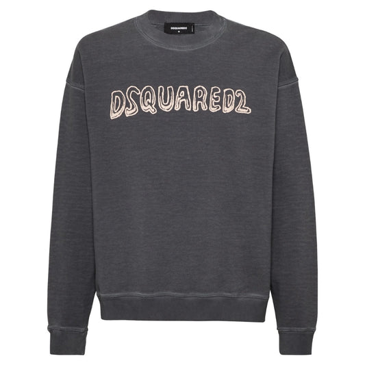 Dsquared2 Best Fade Sweatshirt Charcoal M