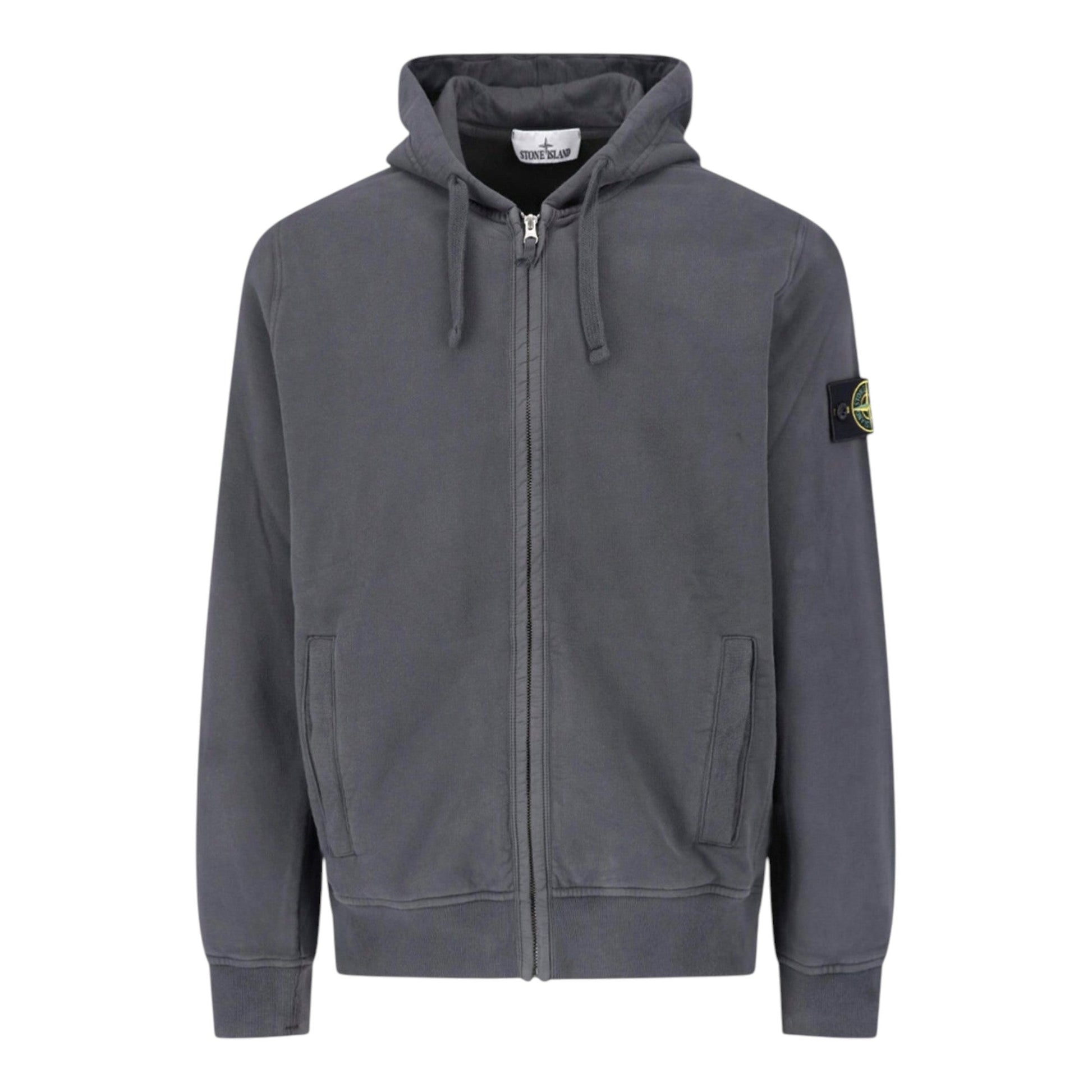 Stone Island Zip Up Hoodie