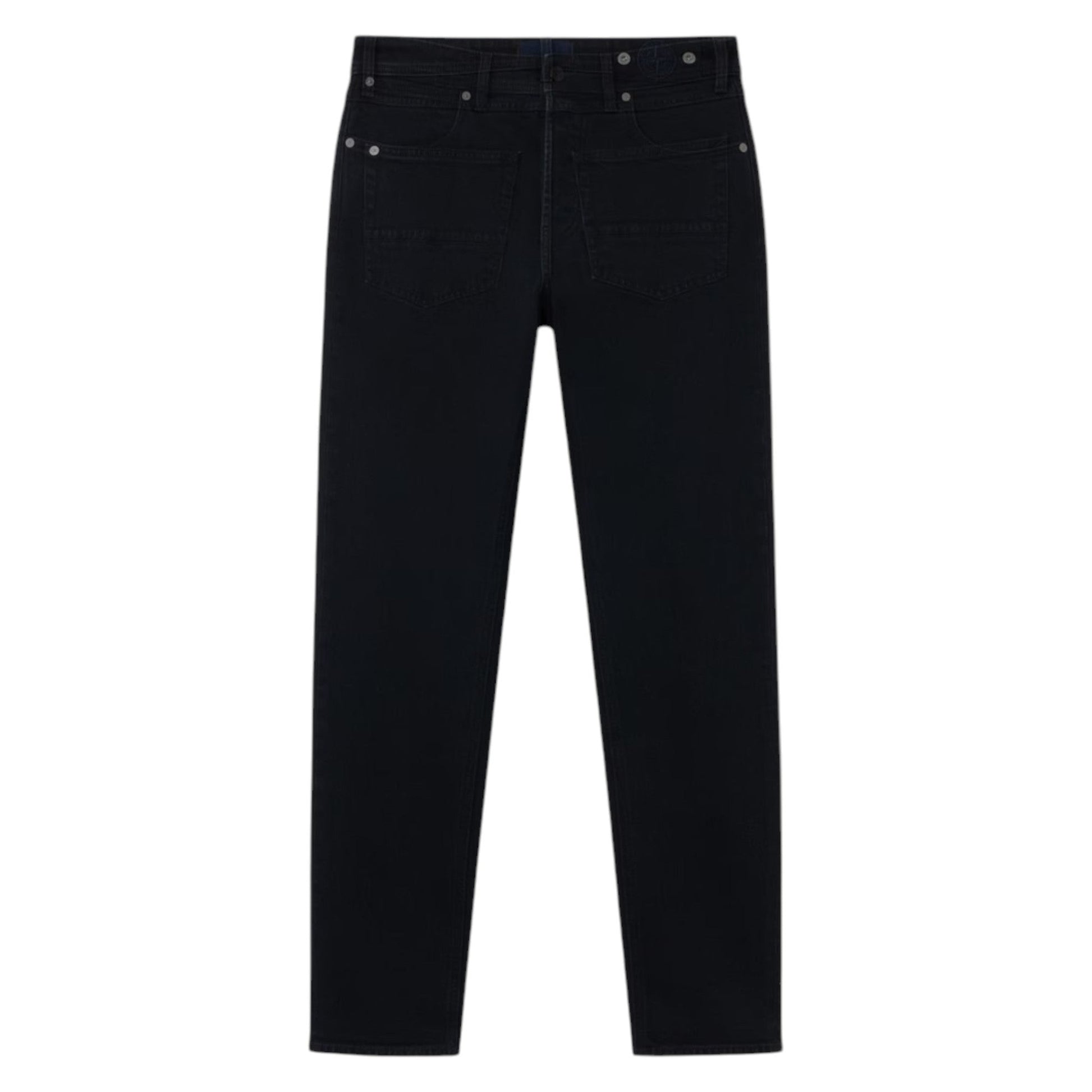 Stone Island Stretch Black Denim Rinsed Slim Jeans