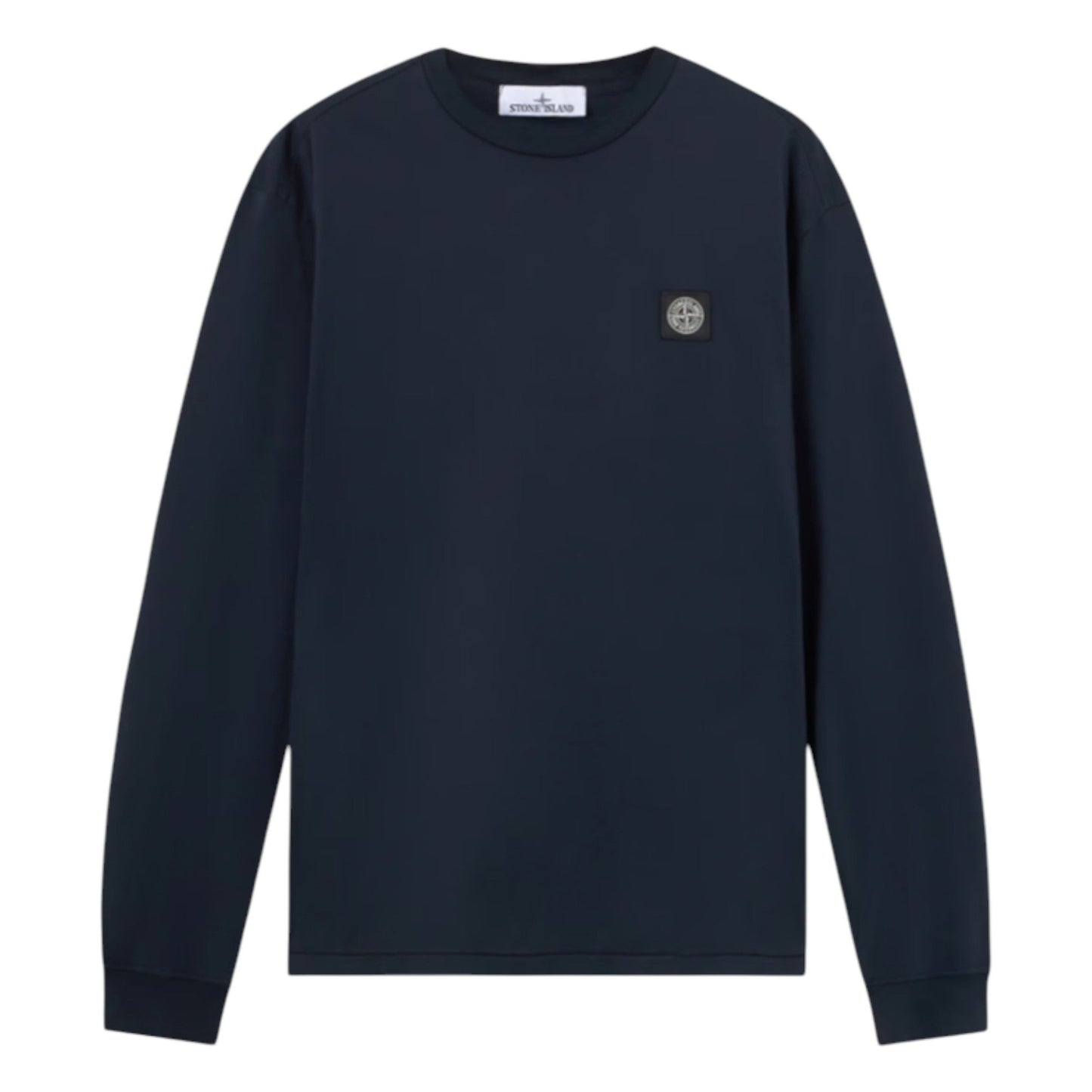 Stone Island Long Sleeve Slim Fit Navy T-Shirt