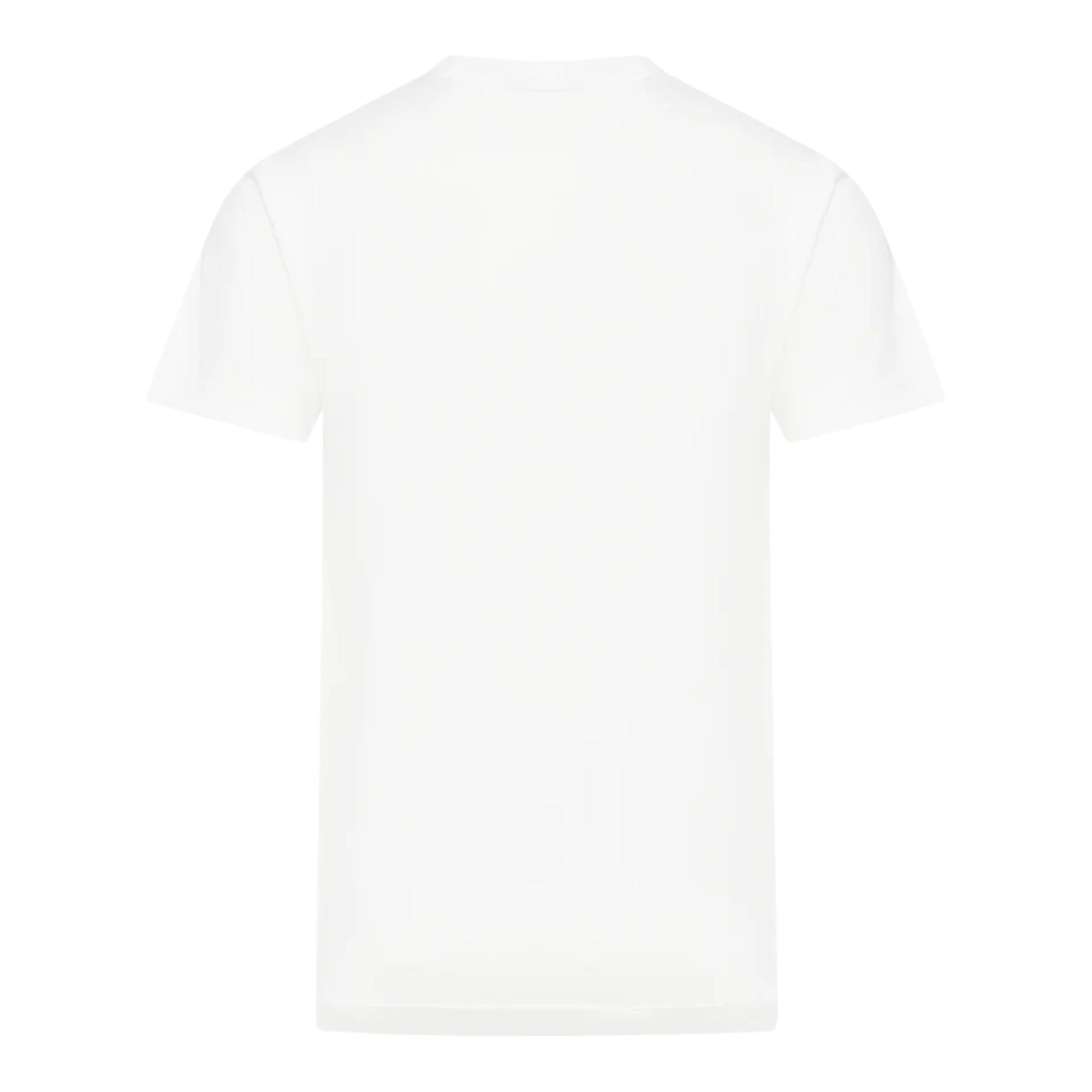 Stone Island White Logo Patch T-Shirt