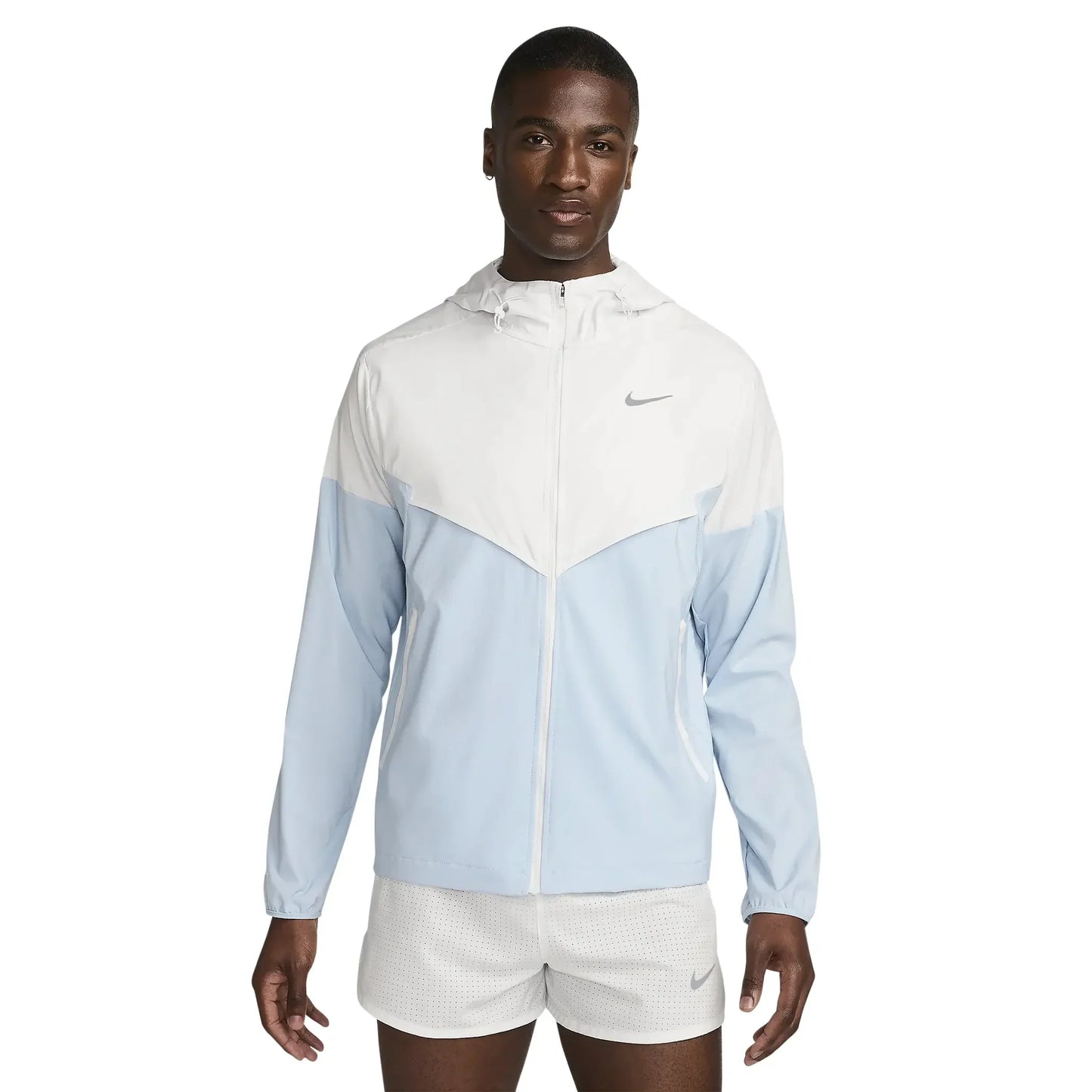 UV REPEL JACKET - ICE BLUE / WHITE ( ASIA SIZING )