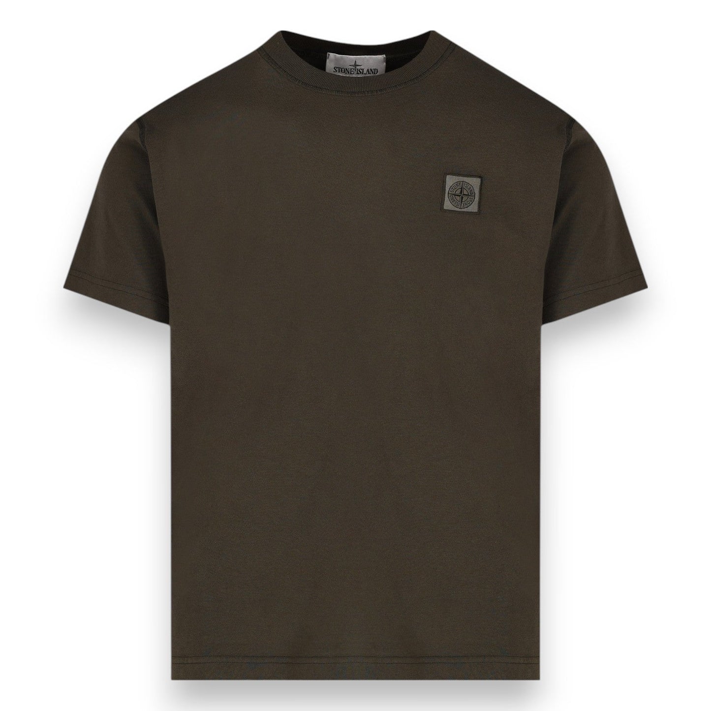 Stone Island, Fissato T-Shirt Military Green - True Labels