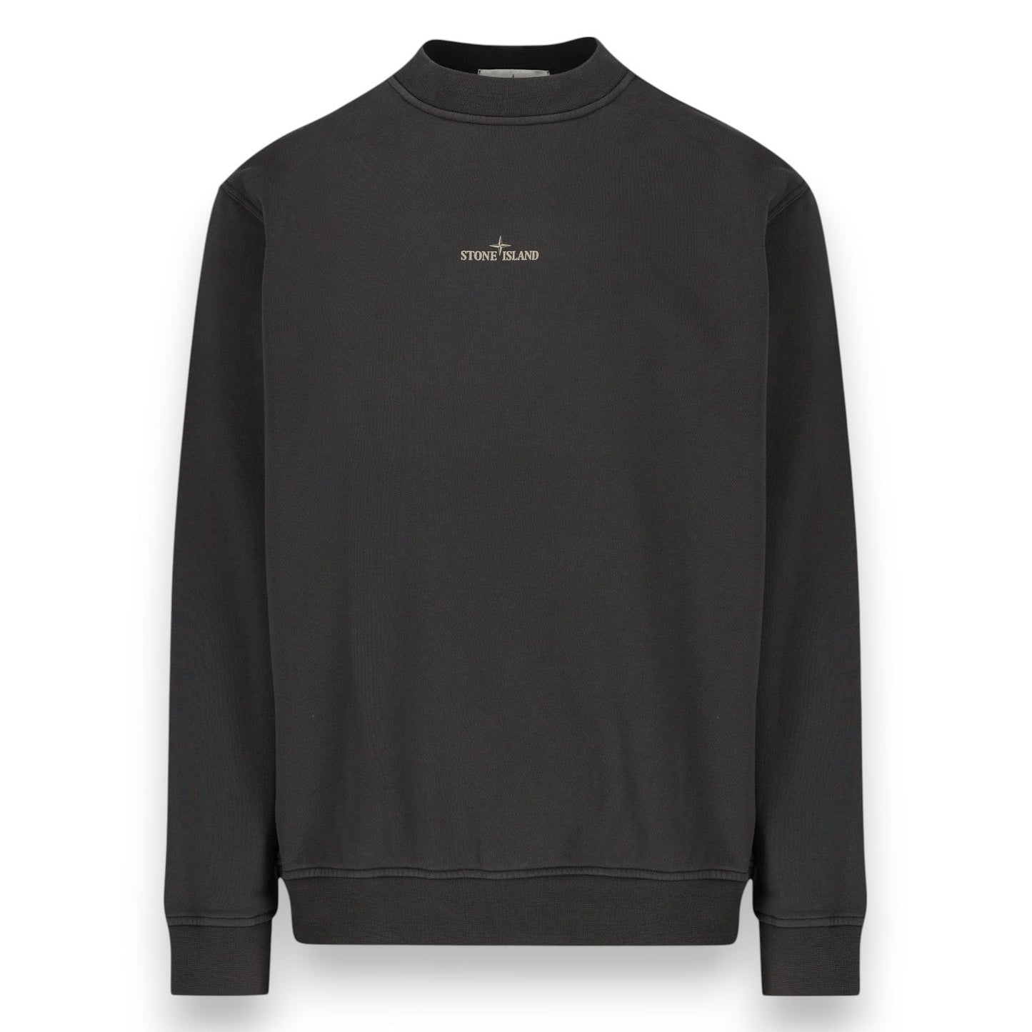 Stone Island, Lead Grey Oversized Sweatshirt - True Labels