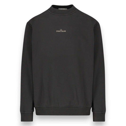 Stone Island, Lead Grey Oversized Sweatshirt - True Labels