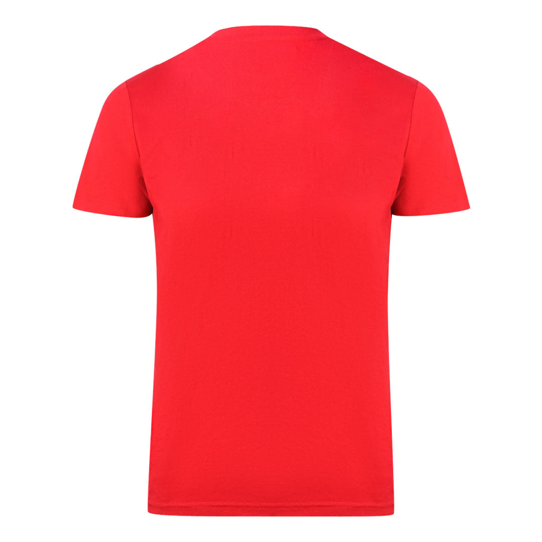 Aquascutum Brand Logo Red T-Shirt